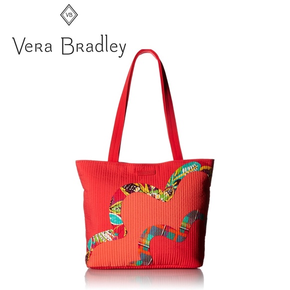 Vera Bradley Rumba Flower Small Vera Tote